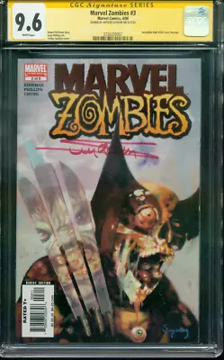 Buy Marvel Zombies 3 CGC 9.6 SS Suydam Incredible Hulk 340 Homage 4/06 • 119.92£