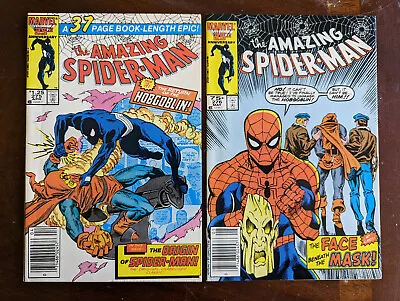 Buy Amazing Spider-Man #275 & #276 Newsstand Lot Run High Grade WHITE Pages & Glossy • 28.74£