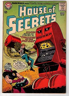 Buy House Of Secrets #67 1964 Alex Toth Art Dc Silver Age! • 8.06£
