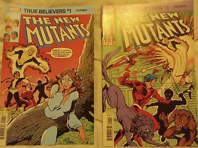 Buy New Mutants #13 And 16 (True Believers #1 Reprints) • 6£