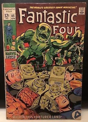 Buy Fantastic Four #85 Comic Marvel Comics Silver Age 3.0 • 12.99£