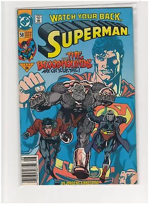 Buy Superman #58 DC Comics DCU 1991 • 3.40£