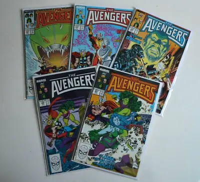Buy The Avengers (vol.1) #293-#297 (1963-1996) VF To NM- • 30£