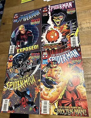 Buy Clone Saga Feb 1996 4/6 Parter Sensational #4 & 5 Spider-Man #68 Spectacular 234 • 4.99£