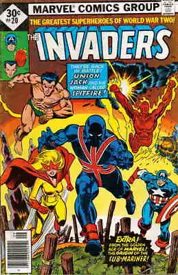 Buy Invaders #20B VG; Marvel | Low Grade - World War Two Superheroes - We Combine Sh • 7.98£
