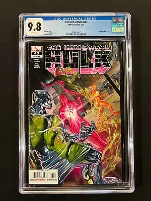 Buy Immortal Hulk #43 CGC 9.8 (2021) - Incredible Hulk #760 • 39.52£
