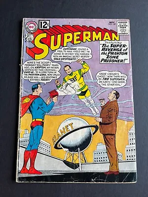 Buy Superman #157 - The Super-Revenge (DC, 1962) Good • 8.59£