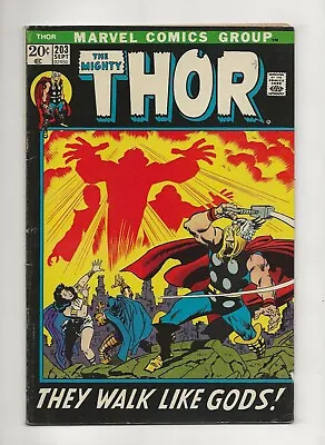 Buy The Mighty Thor #203 (1972) Mark Jewelers MJ VG/FN 5.0 • 19.86£