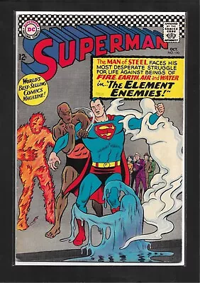 Buy Superman #190 (1966): Curt Swan Cover Art! Silver Age DC Comics! FN/VF (7.0)! • 29.21£