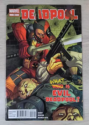 Buy Marvel Comics - Deadpool - Issue No 45 - 2011 • 8.95£