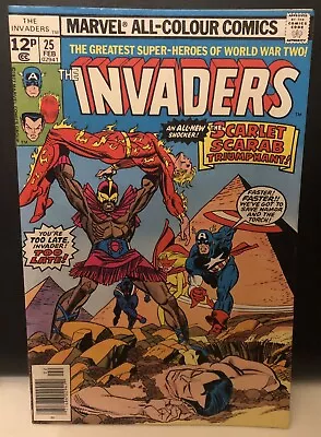 Buy The Invaders #25 Comic Marvel Comics Bronze Age • 5.85£