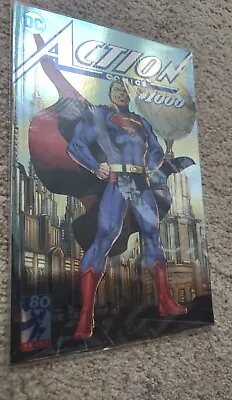 Buy Action Comics #1000 Variant DC Comics Silver Foil SDCC 2018 Jim Lee SEALED NM  • 26.98£