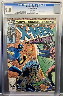 Buy Uncanny X-Men #150 CGC 9.8 Magneto Marvel Comics • 170£