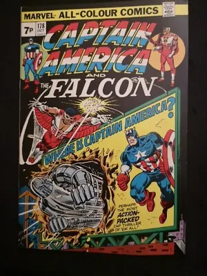Buy Captain America 178 Marvel Value Stamp Intact Hammerhead Marvel Comics  • 4£