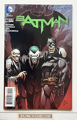 Buy Batman #40 DC New 52 1:25 Andy Kubert Variant NM Joker Endgame Part Six • 12£