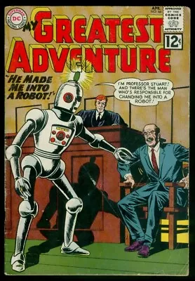 Buy DC Comics My GREATEST ADVENTURE #66  He Made Me Into A Robot  VG 4.0 • 15.88£
