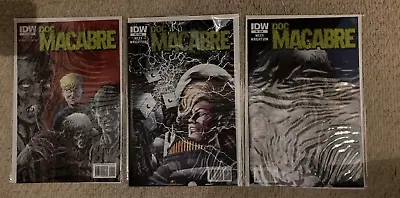 Buy Doc Macabre 1-3 Full Set, First Print, Steve Niles (Batman, 30 Days Of Night) • 5.99£