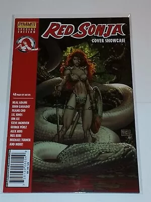 Buy Red Sonja Cover Showcase Special Edition Nm+ (9.6) Dynamite February 2007 • 16.99£