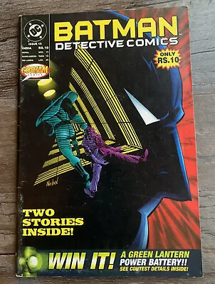 Buy Rare INDIA Edition Gotham Comics DC BATMAN DETECTIVE COMICS #15 Size 8”x 5.5” • 13.43£