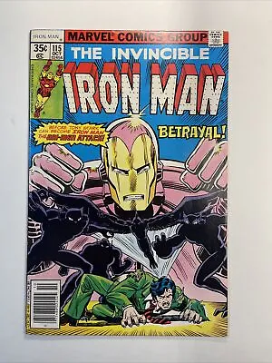 Buy Invincible Iron Man #115 (1978 Marvel) Madame Masque Ani-Man Newsstand  • 4.73£