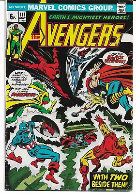 Buy AVENGERS (The)  - Vol 1 No. 11 (May 1973)  [UK Price Edition] • 14.50£