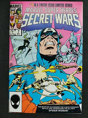 Buy Marvel Super Heroes SECRET WARS #7 (1984)   1st Julia Carpenter Spider-Woman • 27.61£