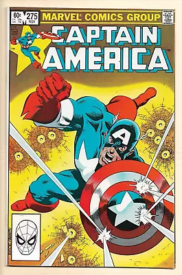 Buy Captain America #275 VF/NM 1st Baron Helmut Zemo II, Thunderbolts! Mike Zeck • 32.16£