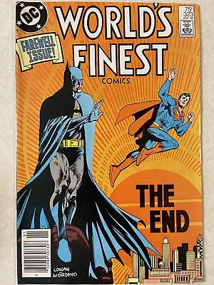 Buy World's Finest Comics #323 DC 1986 Final Issue Superman Batman • 3.99£