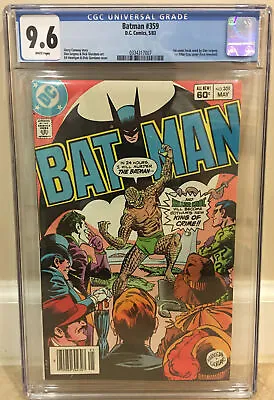 Buy Batman #359 Cgc 9.6 Newsstand 1st Killer Croc Cover & Dan Jurgens Comic Work • 250.22£