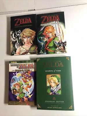 Buy The Legend Of Zelda Twilight Princess, Ocarina Of Time, Majoras Mask,manga Lot • 23.79£