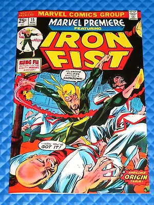 Buy Marvel Premiere #15 Facsimile Cover Marvel Reprint Interior 1st Iron Fist • 23.83£