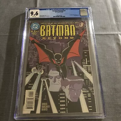 Buy Batman Beyond #1 Cgc 9.6 1st Terry Mcginnis White Pages Dc Comics 1999 • 436.85£