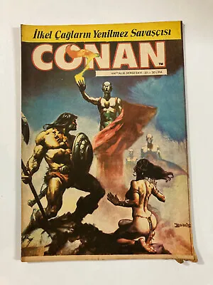 Buy CONAN The BARBARIAN Turkish Comic #23 1983 Rare Series Red Sonja • 28.09£
