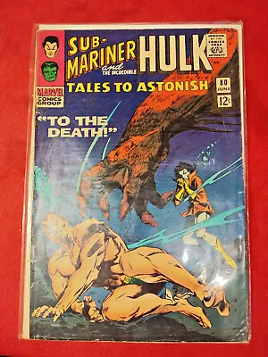 Buy Marvel Comics Tales To Astonish #80 1966 • 4.80£