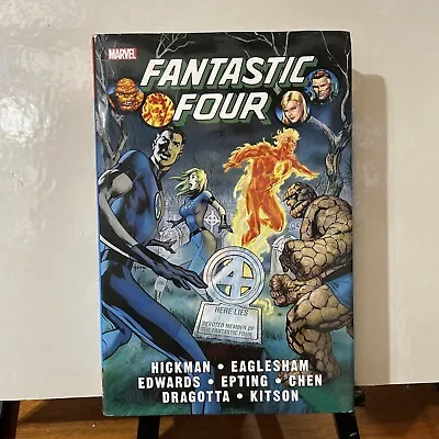 Buy Fantastic Four Vol. 2 By Jonathan Hickman Omnibus #1 (Marvel 2021 2nd Edition DJ • 54.01£