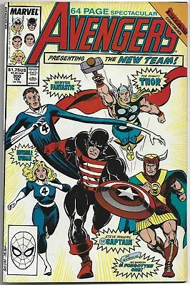 Buy Avengers #300, Mister Fantastic & Invisible Woman Join The Avengers, 1989 • 6.50£
