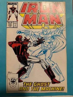 Buy Iron Man # 219 1987 1st Appearance Of The Ghost • 9.52£