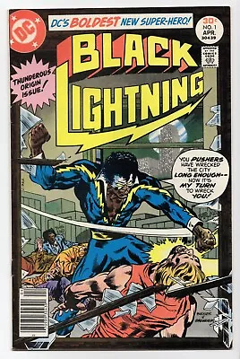 Buy 🔑 Black Lightning #1 DC Comics (1977) 1st App & Origin Of Black Lightning (b) • 24.33£