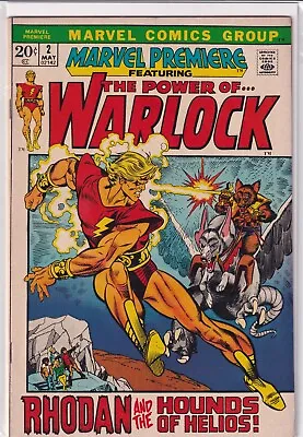 Buy Marvel Premiere #2 (1972) Warlock Given The Name  Adam  (VF) • 55.96£