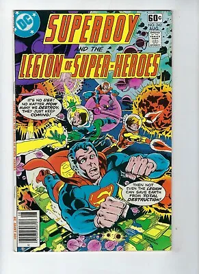 Buy SUPERBOY And The LEGION Of SUPER-HEROES # 242 (DC GIANT, AUG 1978), VF • 4£
