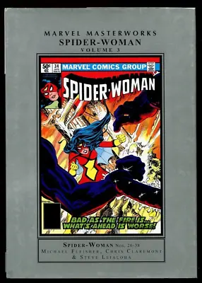 Buy Marvel Masterworks: Spider-Woman Vol. 3 Marvel Comics HC Hardcover 2022 • 30.75£