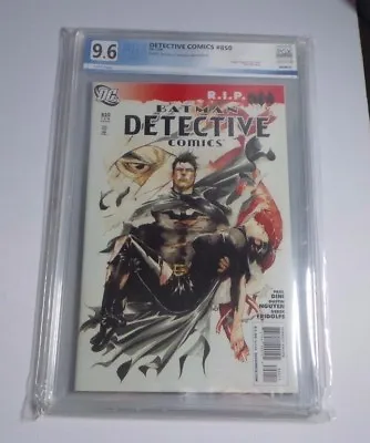 Buy PGX GRADED 9.6 WP Detective Comics #850 1st Appearance Gotham City Sirens Movie! • 80.41£