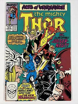 Buy Thor #412 (1989) 1st New Warriors | Marvel Comics • 15.98£