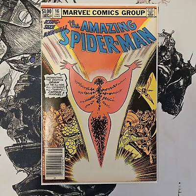 Buy AMAZING SPIDER-MAN Annual # 16 1st App MONICA RAMBEAU Captain Marvel Newsstand • 79.91£
