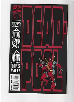 Buy Deadpool The Circle Chase #1 1st Appearance Of Slayback 1993 Series Marvel • 11.84£