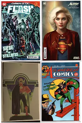 Buy Flash #2 Action Comics #1058 Alan Scott Green Lantern #1 FOIL & MORE Set 2023 • 19.18£