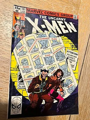 Buy UNCANNY X-MEN #141 Days Of Future Past. John Byrne Art Marvel Comics 1981 • 75£
