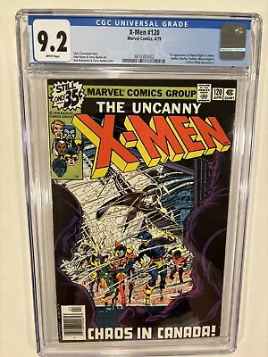 Buy X-men #120 CGC 9.2 White Pages. 1st App Of Alpha Flight In Cameo MCU KEY Movie • 131.92£