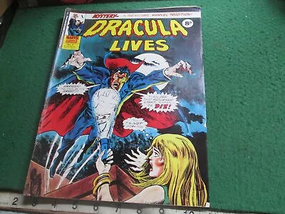 Buy Dracula Lives (no.7) Dec 1974 Lot Z55 • 2.99£