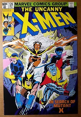 Buy Uncanny X-Men 126 Storm Wolverine Cyclops Marvel Comics Poster By Dave Cockrum • 9.01£